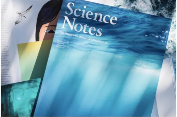 Ausschnitt: Beitrag in Science Notes