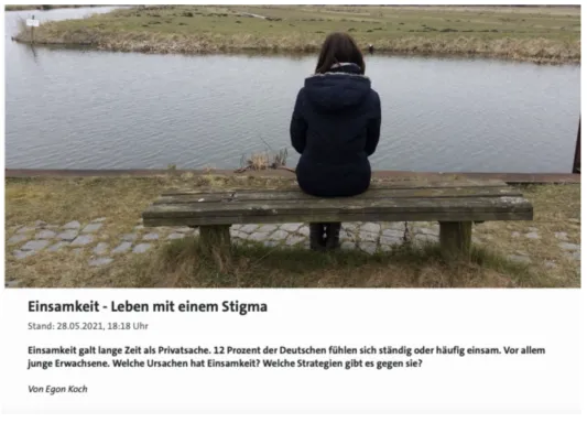 Ausschnitt: Einsamkeit – Leben mit einem Stigma