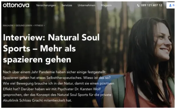 Ausschnitt: Interview: Natural Soul Sports – Mehr als spazieren gehen