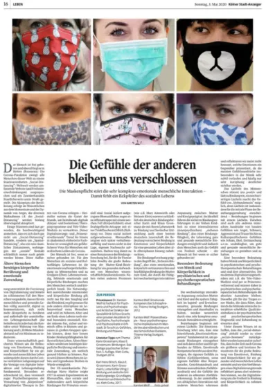 Ausschnitt: Die Gefühle der anderen bleiben uns verschlossen